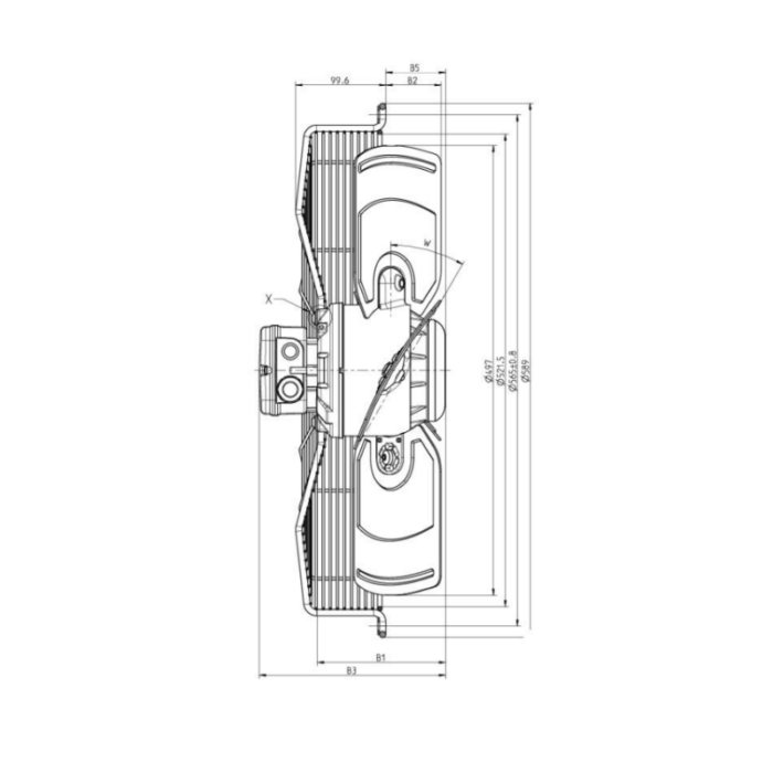Ventilador axial 500mm - Image 3