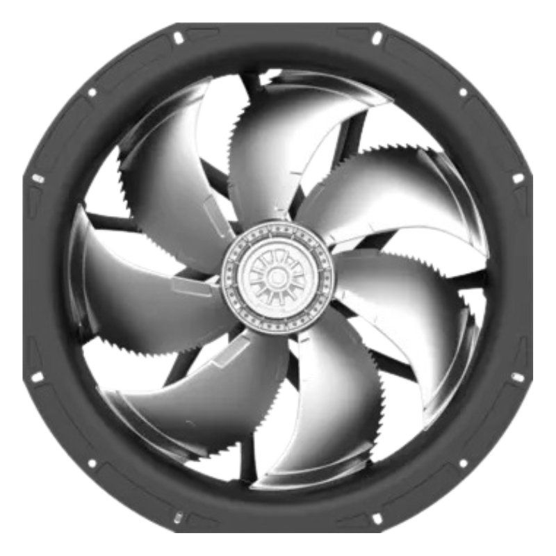 Ventilador axial 710mm de material composto