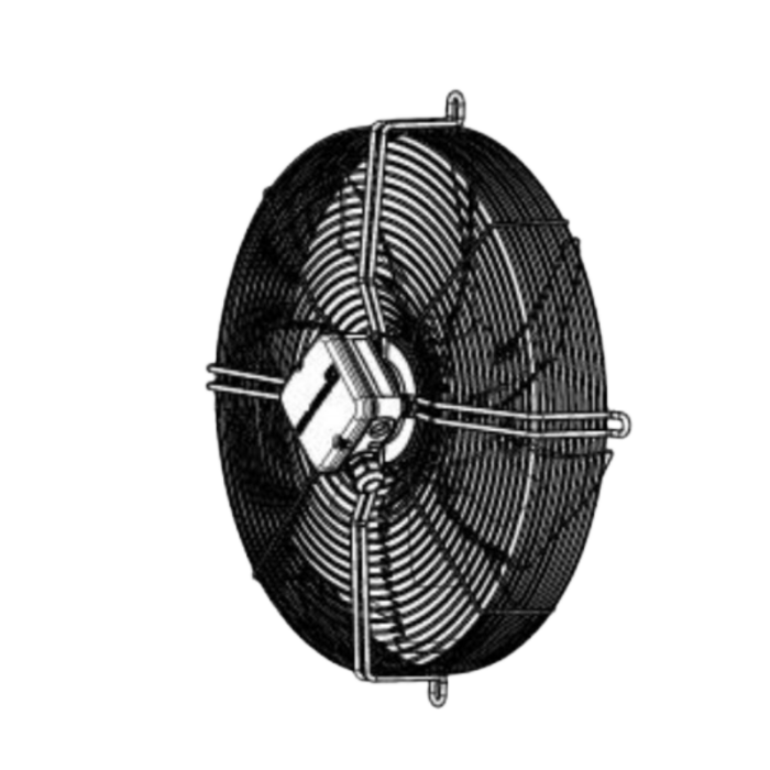 Ventilador axial 450mm grade cesto - Image 4